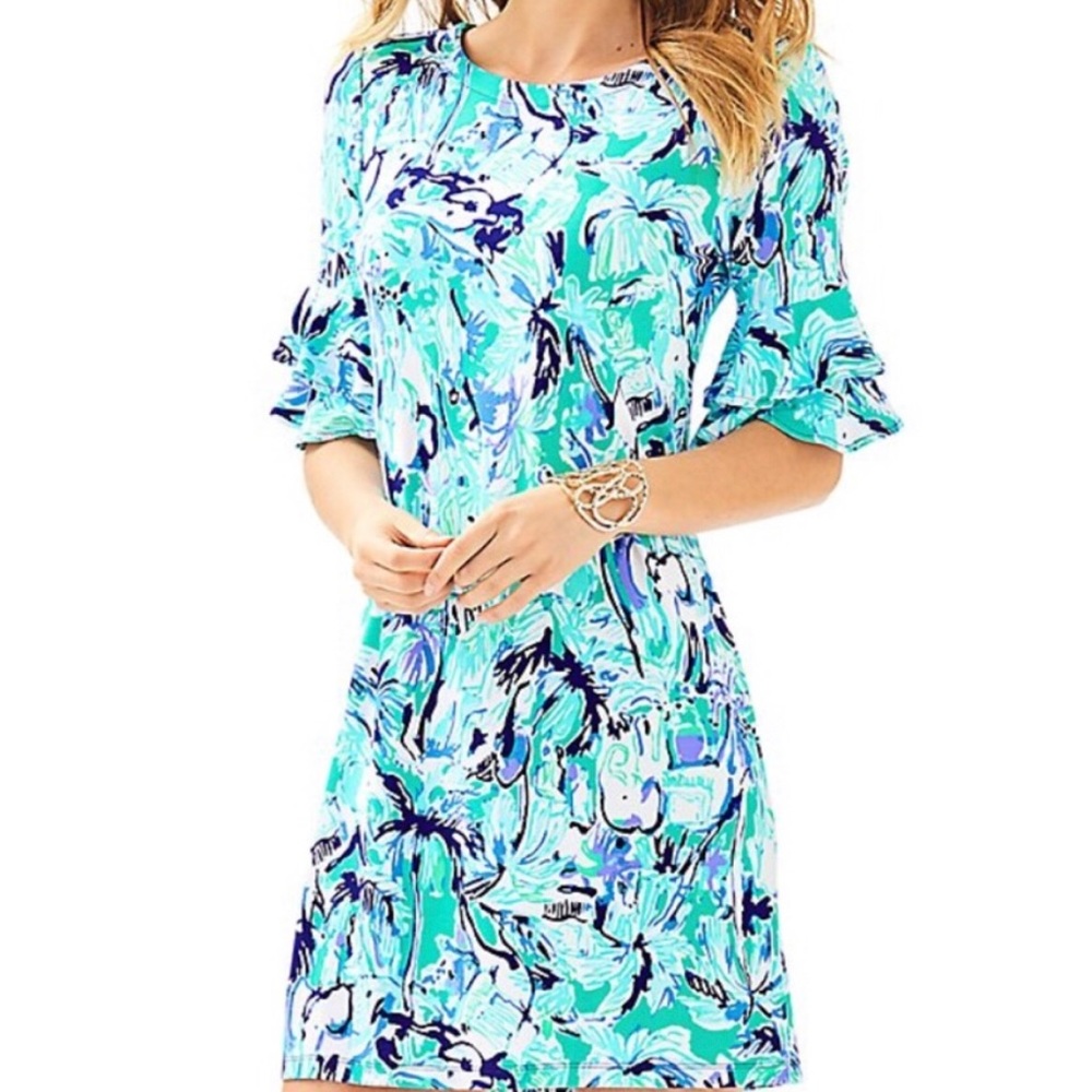 Lilly Pulitzer NWT Lula Dress Elephant Appeal 🐘